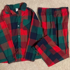 Old navy size 8 holiday PJ’s pajama